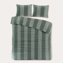 Nous Living Katoenen Dekbedovertrek Lits-Jumeaux Wide Stripe (240X220 Cm)