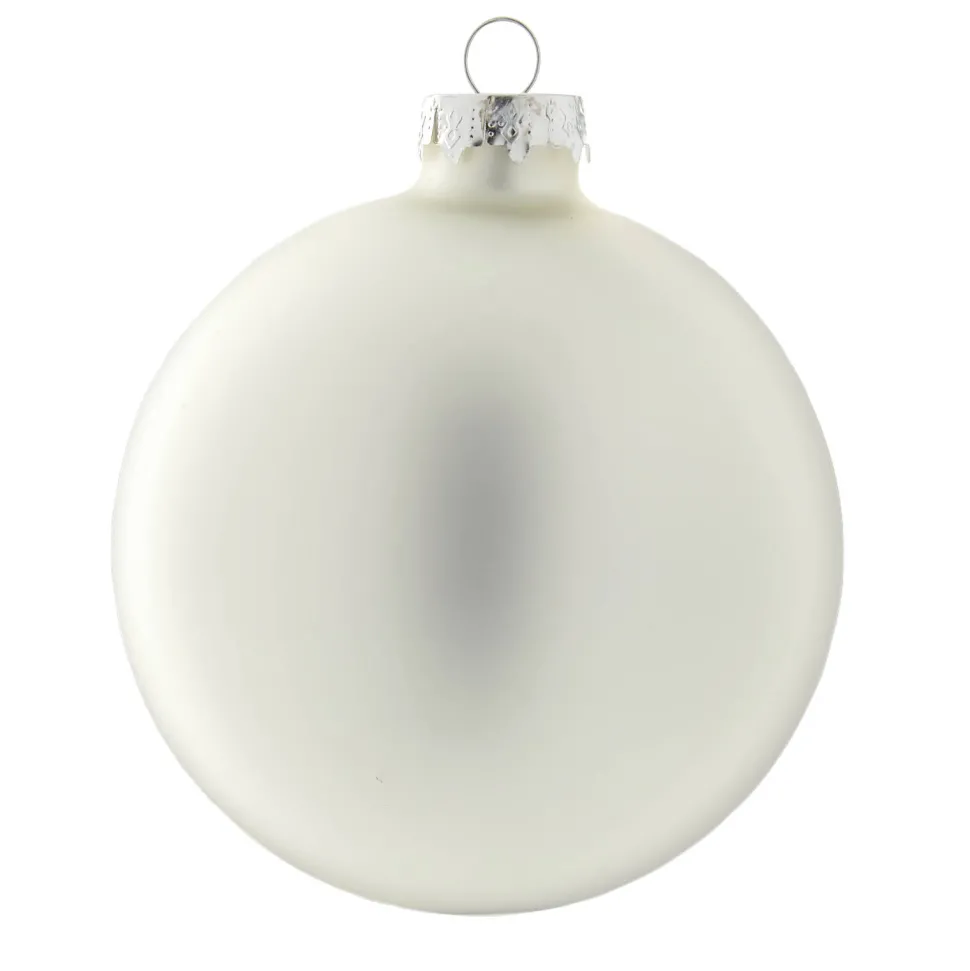 Nova Belle Kerstbal (Set Van 6) (O8 Cm)