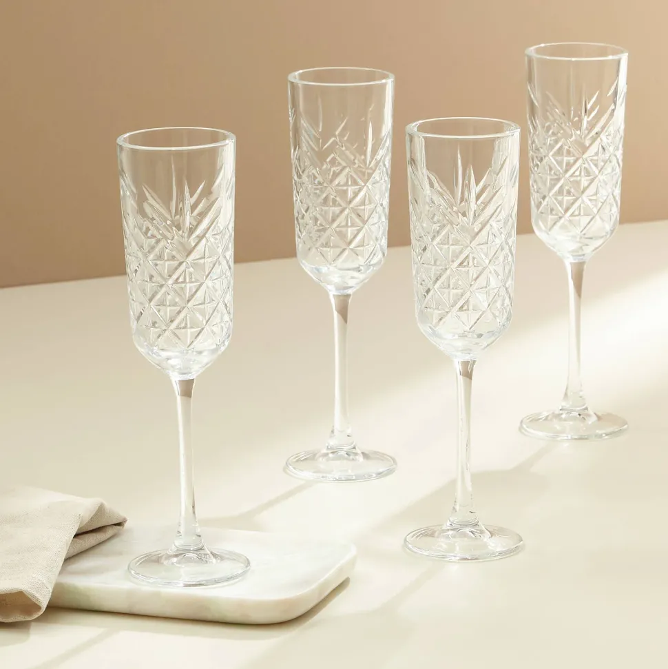 Pasabahce Champagneglas Timeless (Set Van 4 )