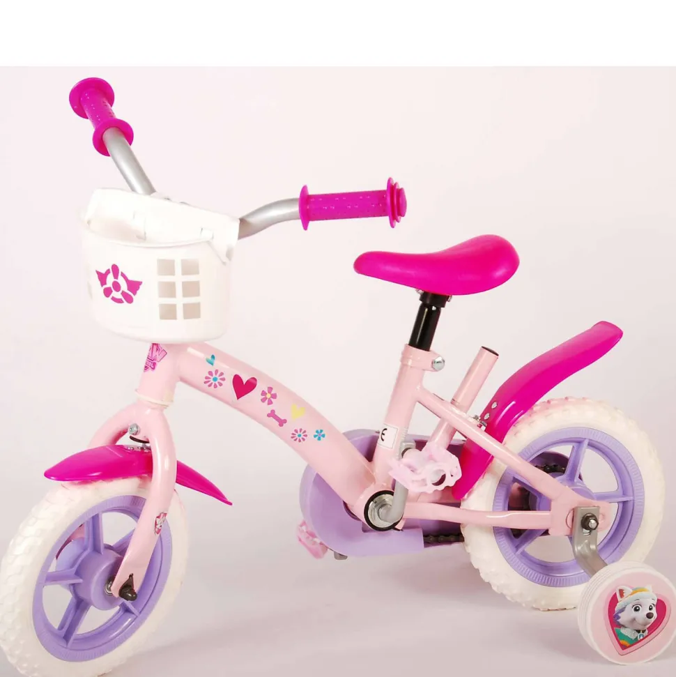 Paw Patrol Kinderfiets 10 Inch Roze