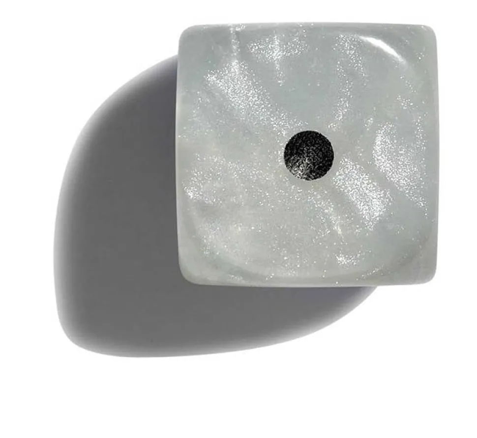 Philos Parelmoer Wit Dobbelstenen 12Mm 36St. Dobbelstenen 36 Stuks (Parelmoer Wit)