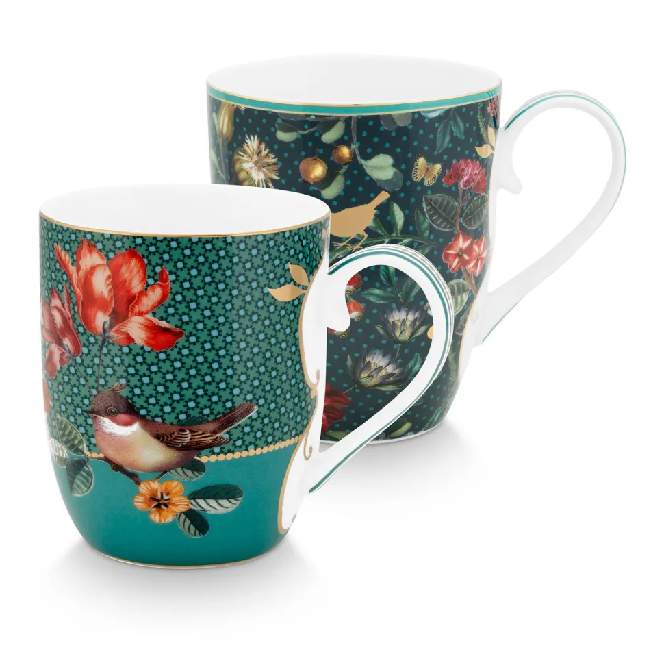 Pip Studio Mok (>8 Cm) Winter Wonderland (Set Van 2)