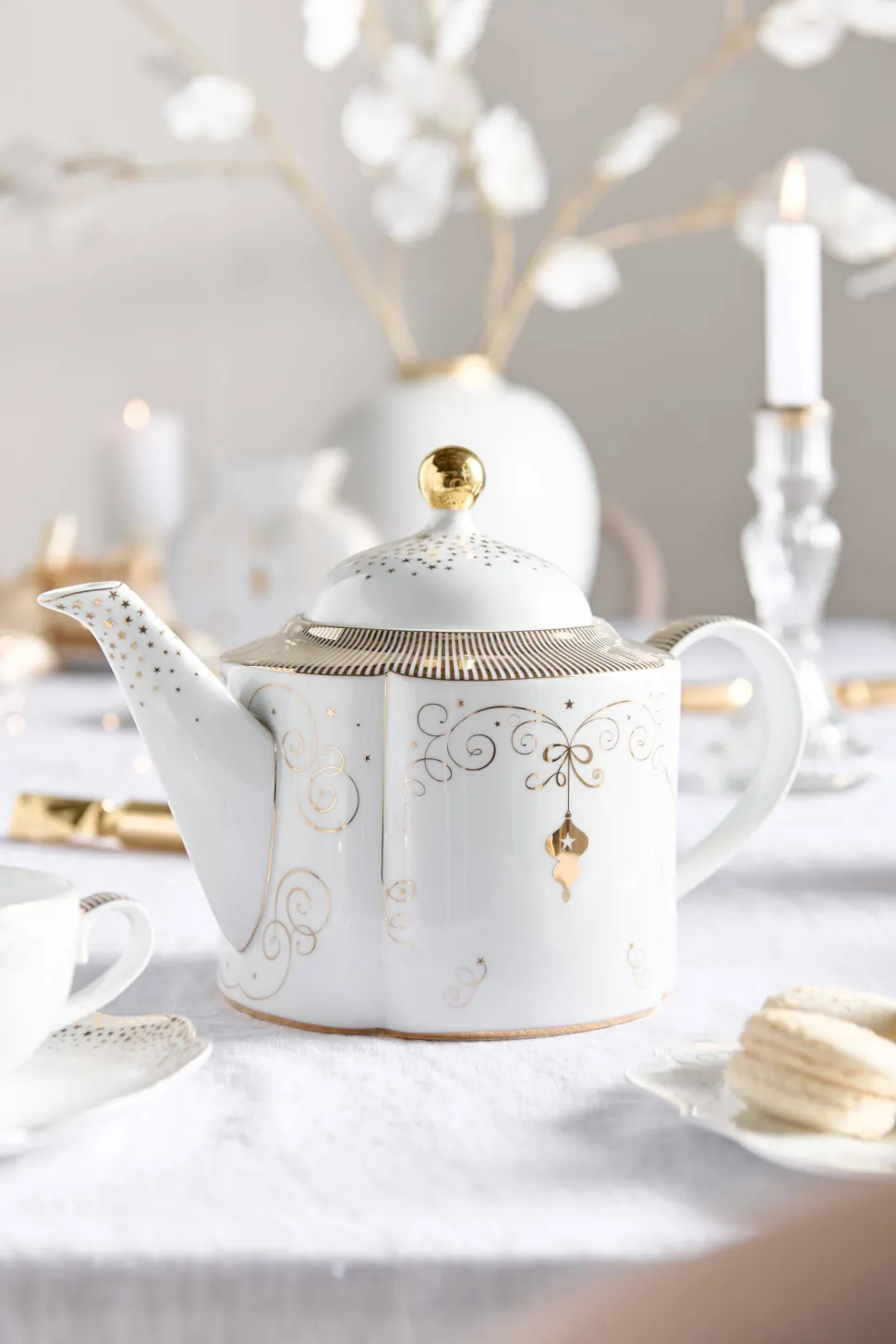 Pip Studio Royal Winter White Bord (O23,5 Cm)