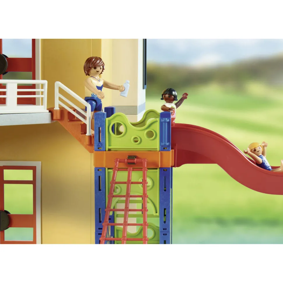Playmobil City Life Zwembadfeest Met Glijbaan 70987