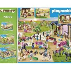 Playmobil Country Rijlessen Met Paardenboxen 70995