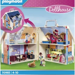 Playmobil Dollhouse Mijn Meeneempoppenhuis 70985