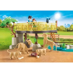 Playmobil Family Fun Leeuwen In Het Buitenverblijf - 71192