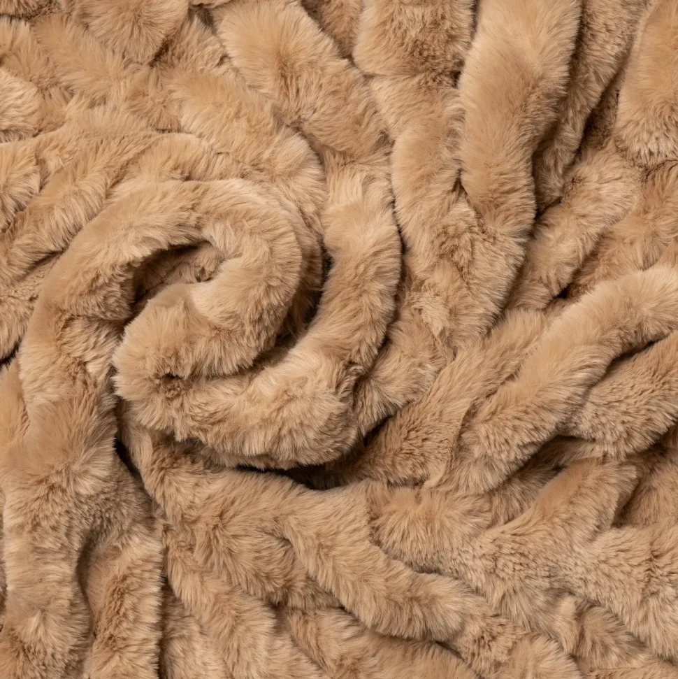 Riviera Maison Plaid Rm Belfort Faux Fur (170X130 Cm)