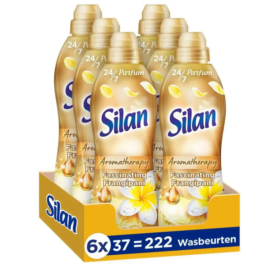 Silan Aroma Therapy Fascinating Frangipani Wasverzachter- 222 Wasbeurten - 222 Wasbeurten