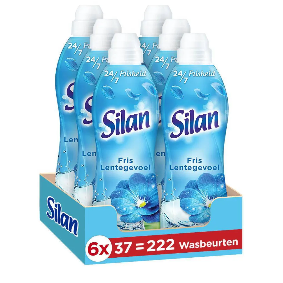 Silan Fris Lentegevoel Wasverzachter - 222 Wasbeurten - 222 Wasbeurten