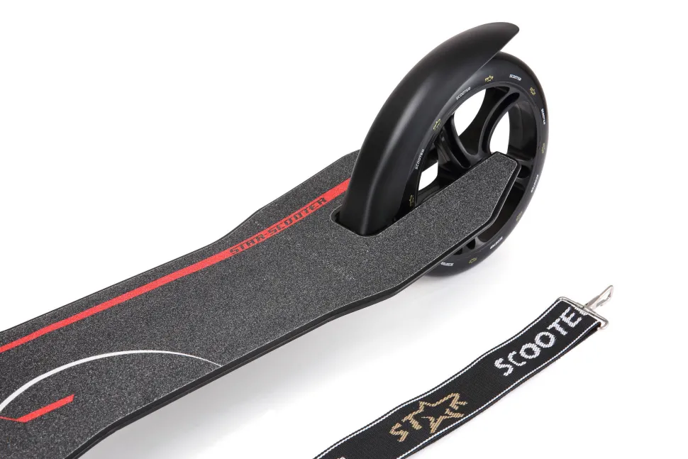 Star Scooter Alu City Vouwbaar 230Mm Geveerd, Zwart