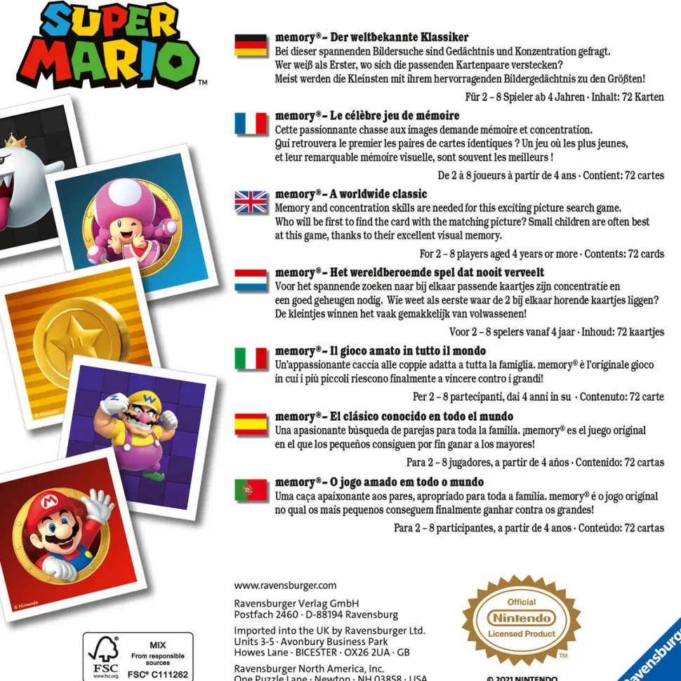Super Mario Memory