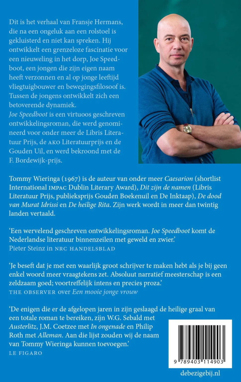 Tommy Wieringa Joe Speedboot