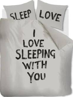 Vtwonen Katoenen Dekbedovertrek 2 Persoons Love Sleep (200X220 Cm)