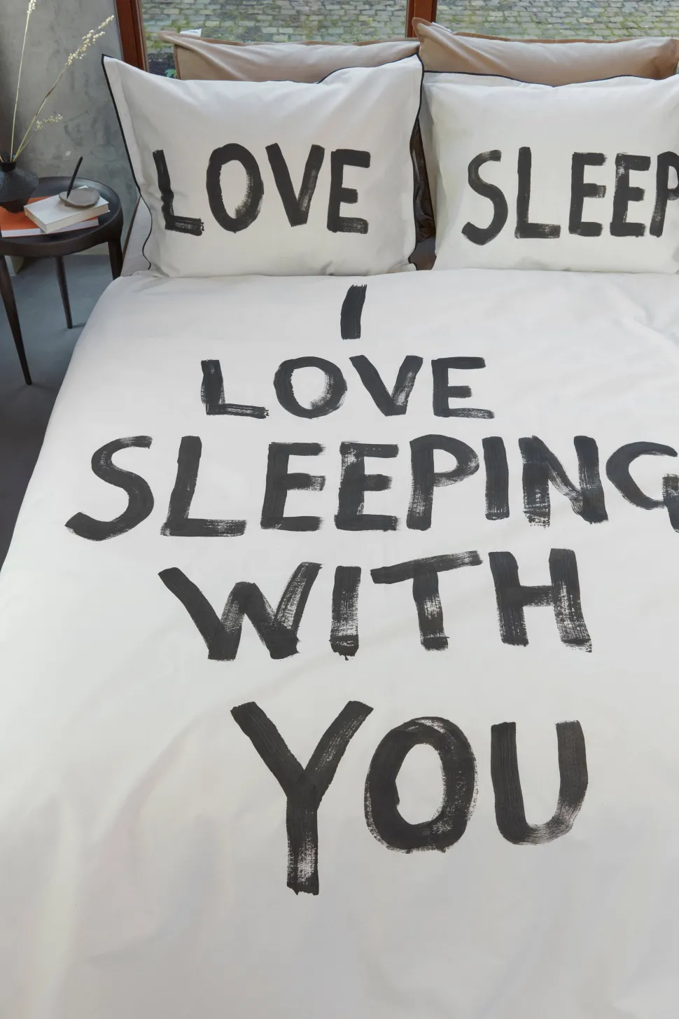 Vtwonen Katoenen Dekbedovertrek Lits-Jumeaux Love Sleep (240X220 Cm)