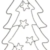 W Tuinsteker Kerstboom (90 Led)