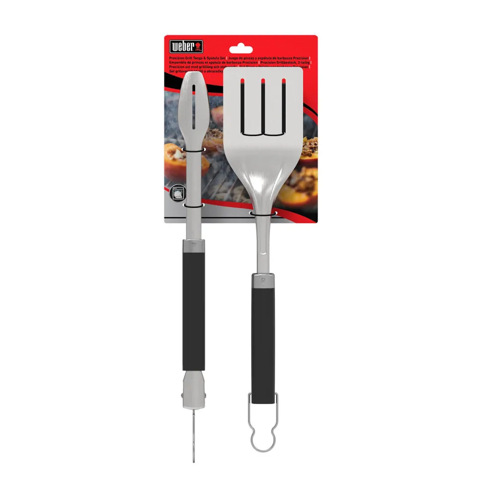 Weber Precision Barbecuetang- En Spatelset