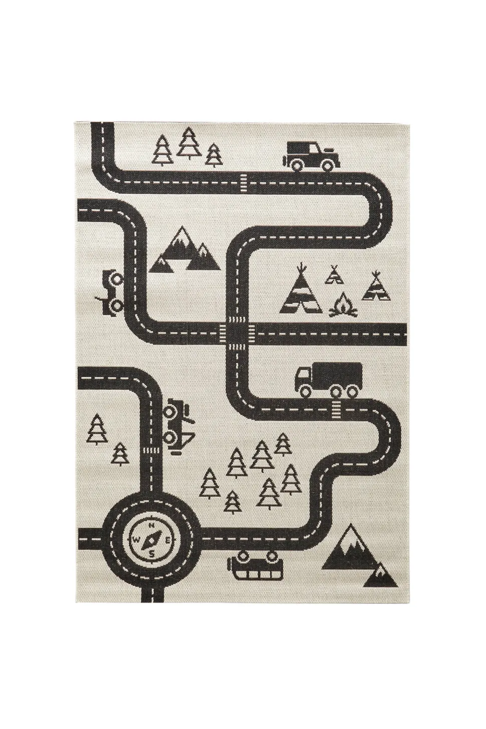 Wehkamp Home Binnen- En Buiten Kindervloerkleed Lineo (170X120 Cm)
