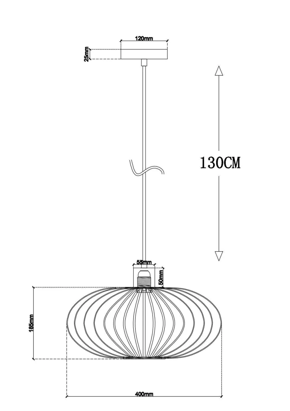 Wehkamp Home Hanglamp Cage