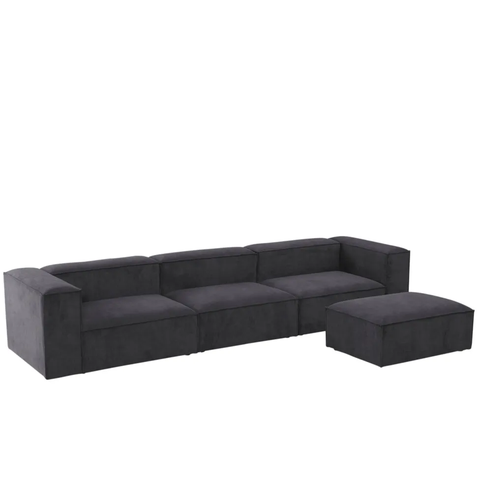 Wehkamp Home Igor 4-Zits Bank Met Hocker Iii
