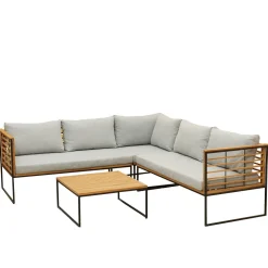 Wehkamp Home Teak Loungeset Leon