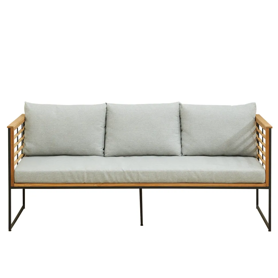 Wehkamp Home Teak 3-Zits Loungebank Leon