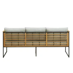Wehkamp Home Teak 3-Zits Loungebank Leon