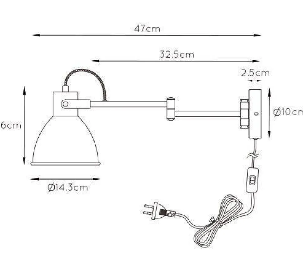 Wehkamp Home Wandlamp Ray