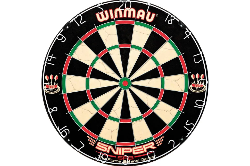 Winmau Sniper Dartset - Dartbord En 6 Dartpijlen