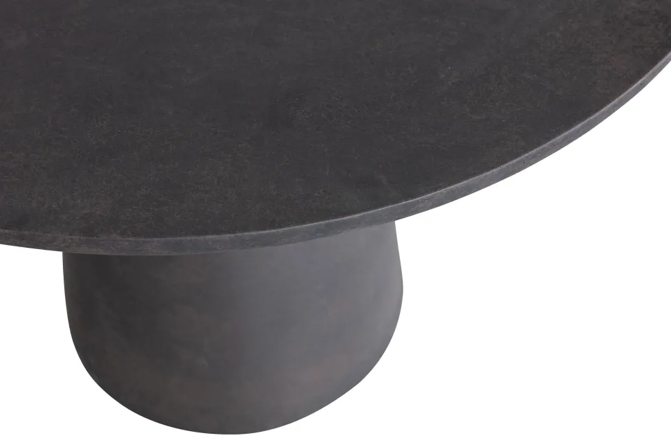 Woood Damon Eettafel Betonlook 76Xo100