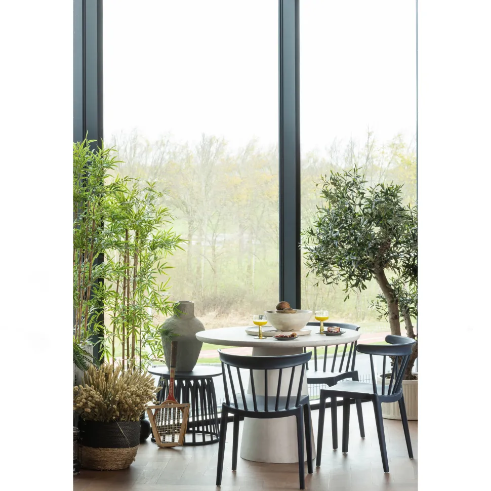 Woood Damon Eettafel Betonlook 76Xo100