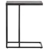 Woood Woood Febe Bijzettafel U Vorm - Metaal - Zwart - 55X45X35