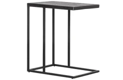Woood Woood Febe Bijzettafel U Vorm - Metaal - Zwart - 55X45X35